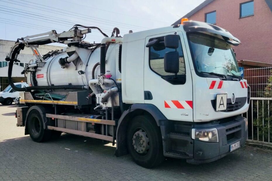MBR Saug- und Spülfahrzeug für die Kanalreinigung in Hamburg