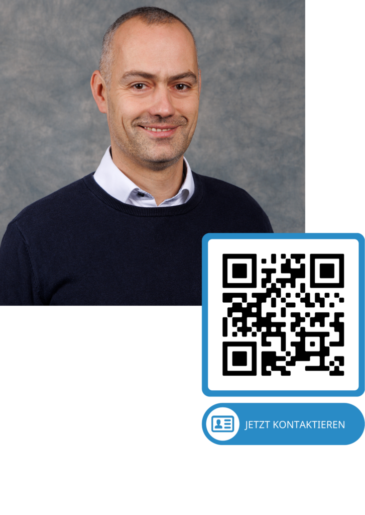 Ansprechpartner von MBR mit QR-Code „Jetzt kontaktieren“